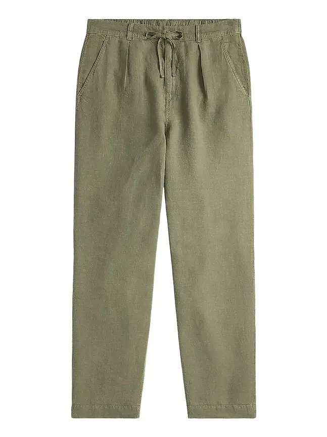 Men's Lateef Relaxed-Fit Linen Pants