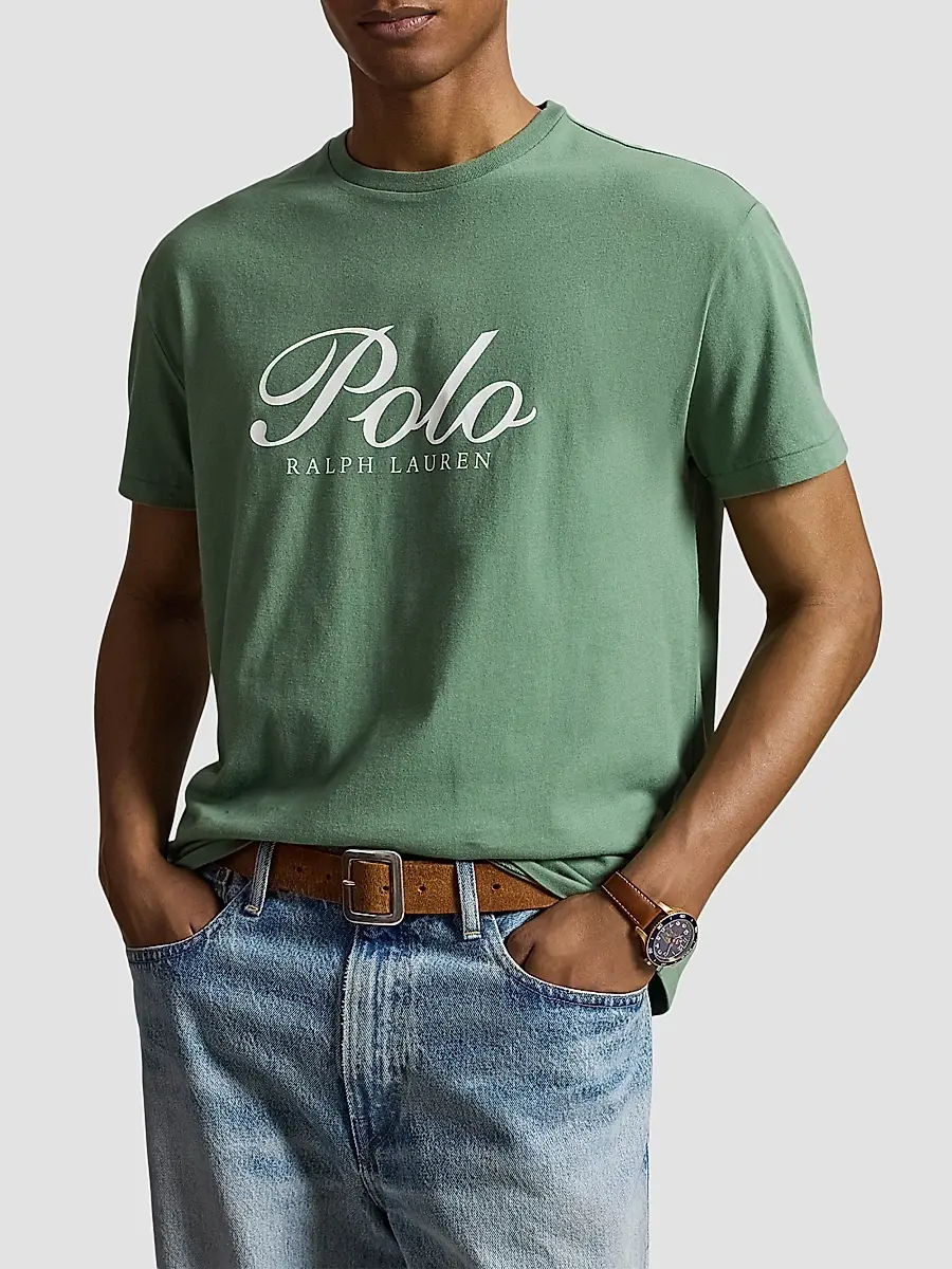 Polo Ralph Lauren Men's Classic-Fit Logo Jersey T-Shirt | Thumbnail 4 Polo Ralph Lauren Men's Classic-Fit Logo Jersey T-Shirt | Thumbnail 4