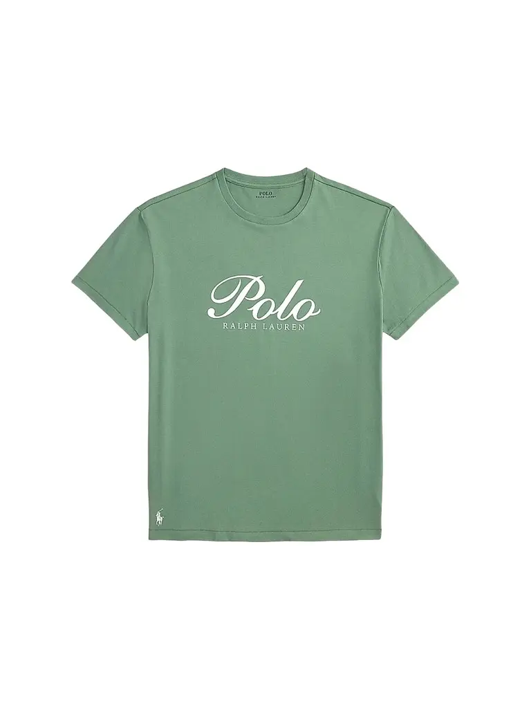 Polo Ralph Lauren Men's Classic-Fit Logo Jersey T-Shirt - Fatigue | Image 1 Polo Ralph Lauren Men's Classic-Fit Logo Jersey T-Shirt - Fatigue | Image 1
