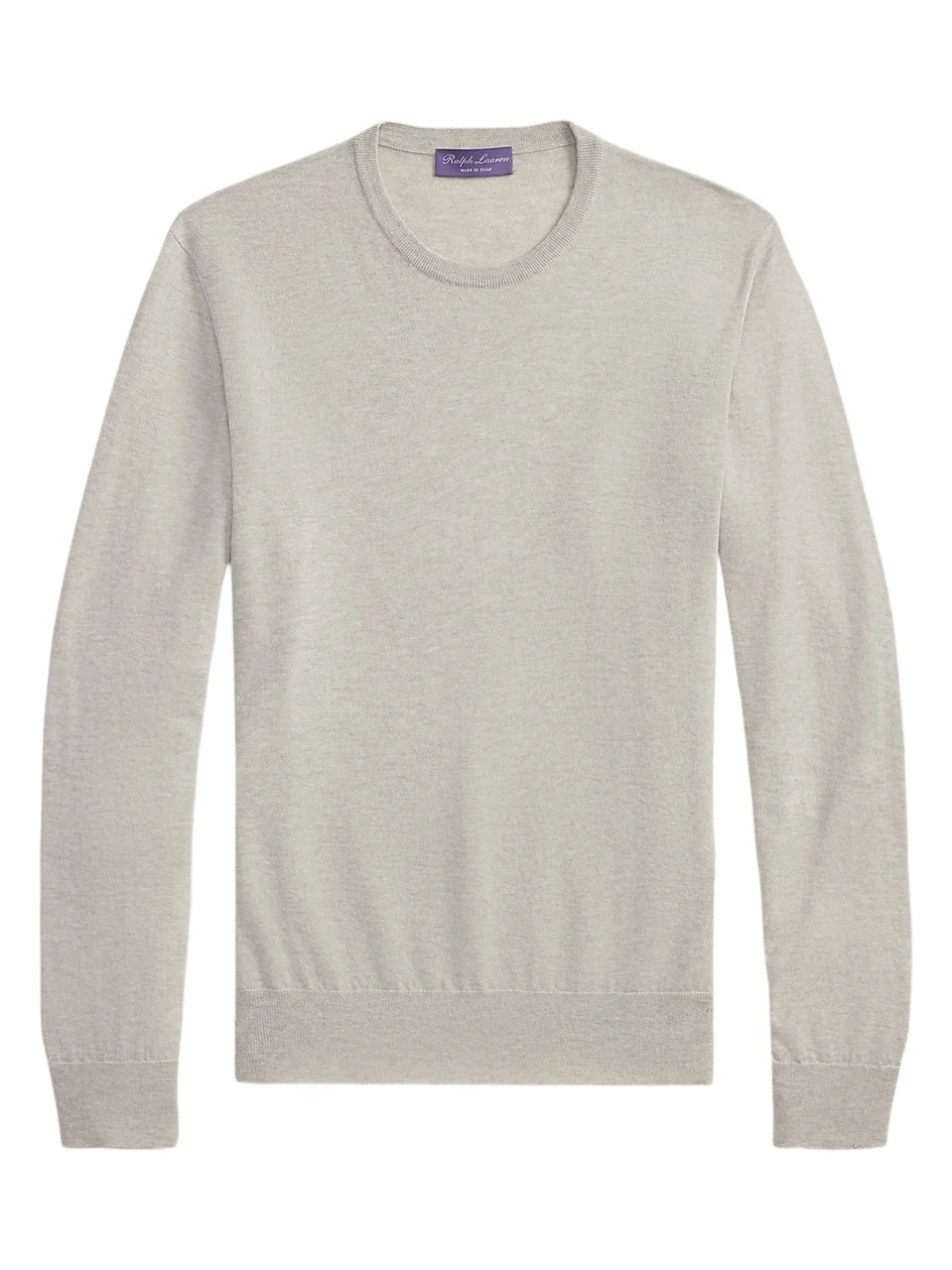 Men's Cashmere-Jersey Long-Sleeve Sweater Men's Cashmere-Jersey Long-Sleeve Sweater