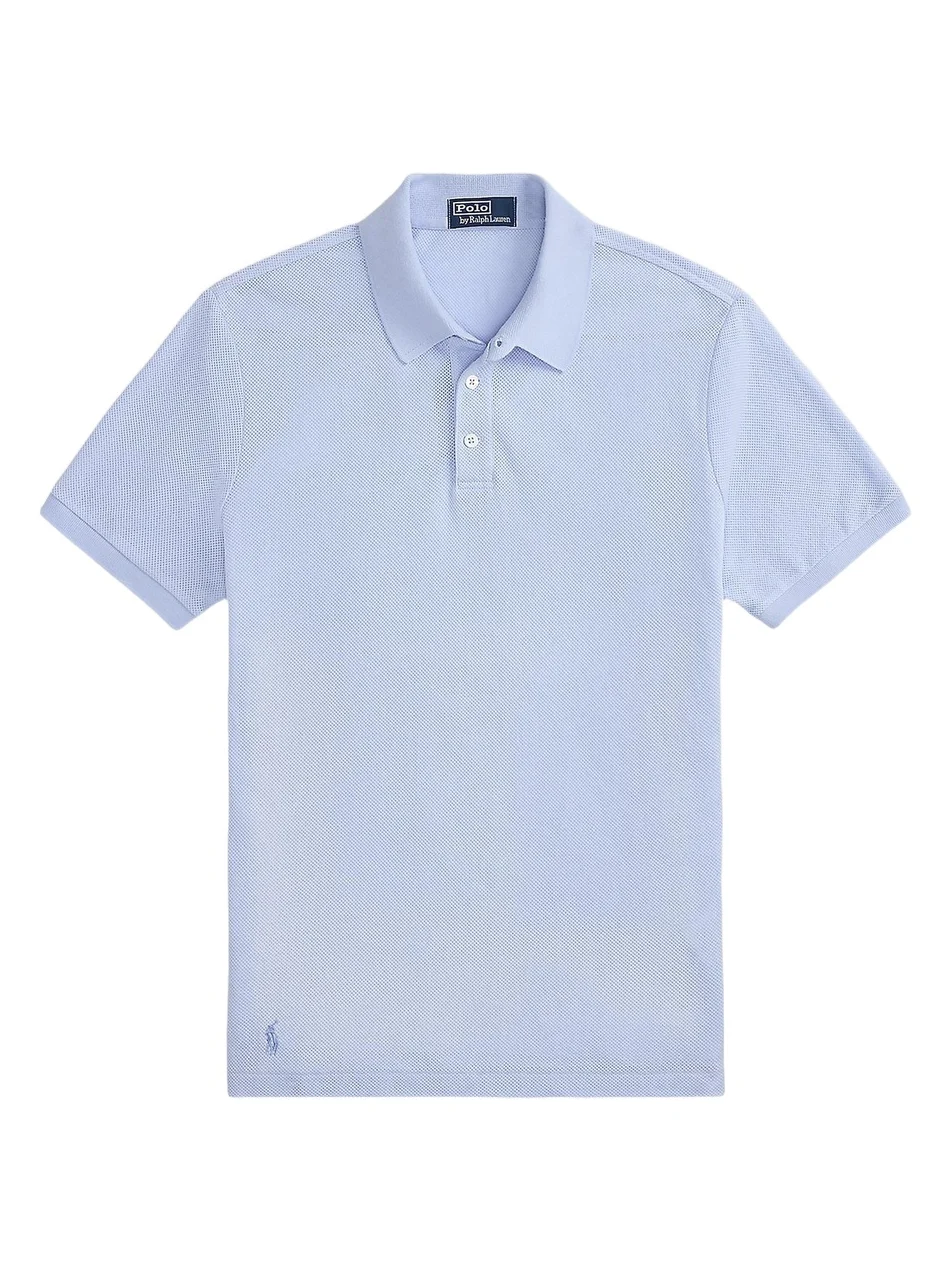 Men's Cotton Pointelle Polo Shirt Men's Cotton Pointelle Polo Shirt