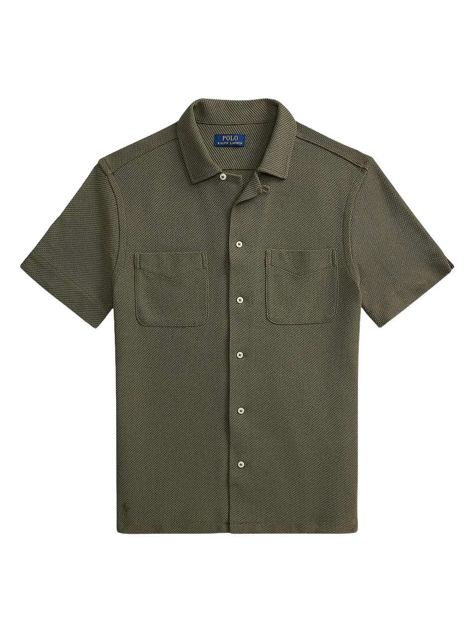 Men's Pointelle Textured Short-Sleeve Shirt Men's Pointelle Textured Short-Sleeve Shirt