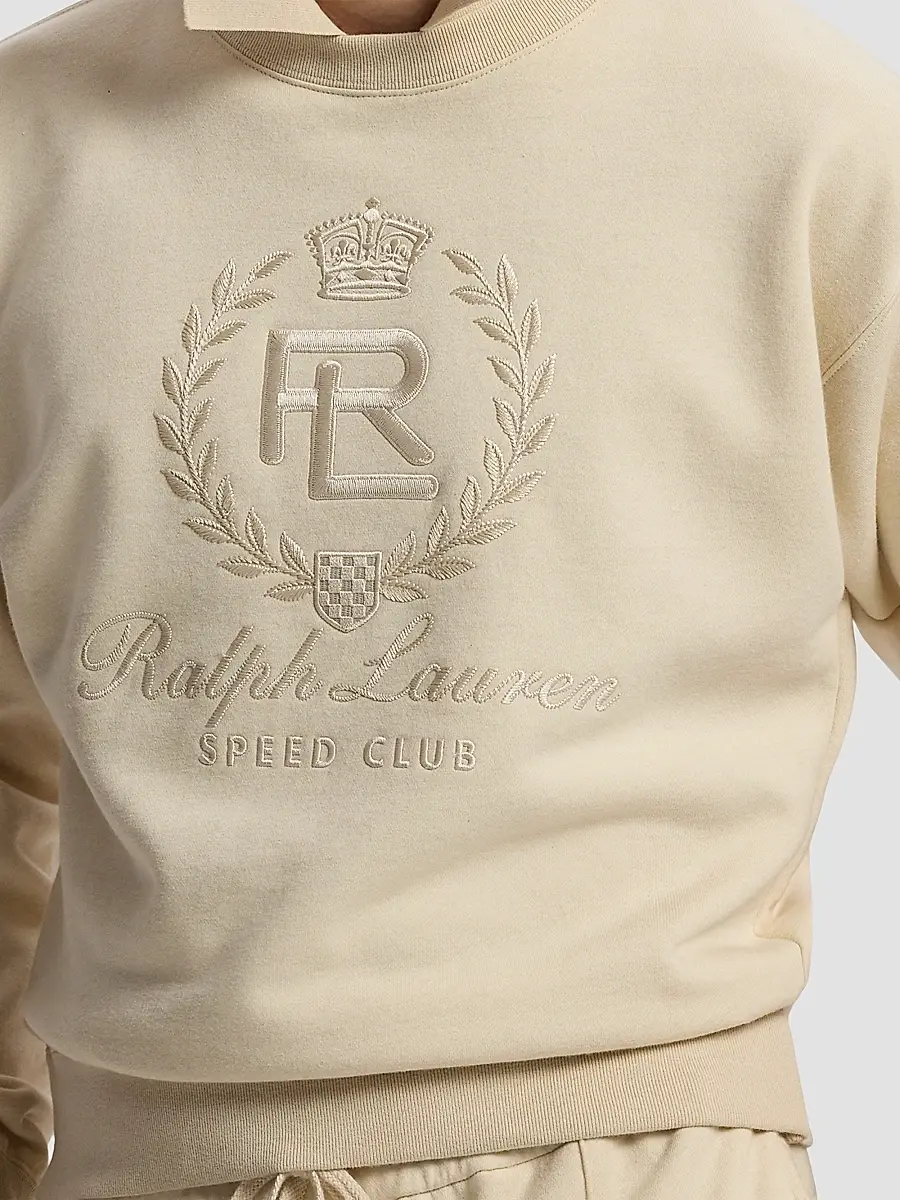 Ralph Lauren Purple Label Men's Cotton-Cashmere Polo Sweatshirt | Thumbnail 5 Ralph Lauren Purple Label Men's Cotton-Cashmere Polo Sweatshirt | Thumbnail 5