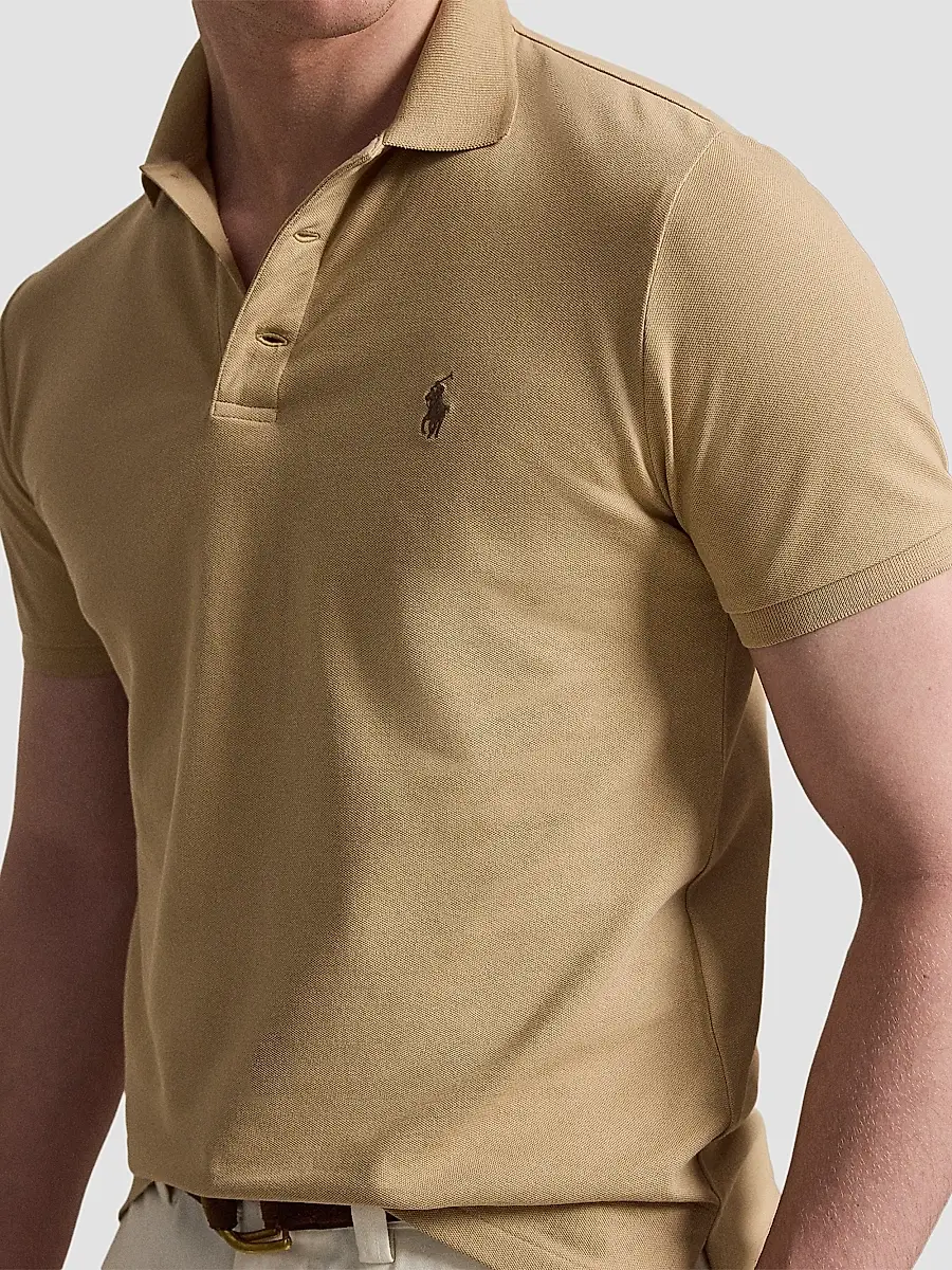 Polo Ralph Lauren Men's Classic-Fit Stretch-Cotton Polo Shirt | Thumbnail 5 Polo Ralph Lauren Men's Classic-Fit Stretch-Cotton Polo Shirt | Thumbnail 5