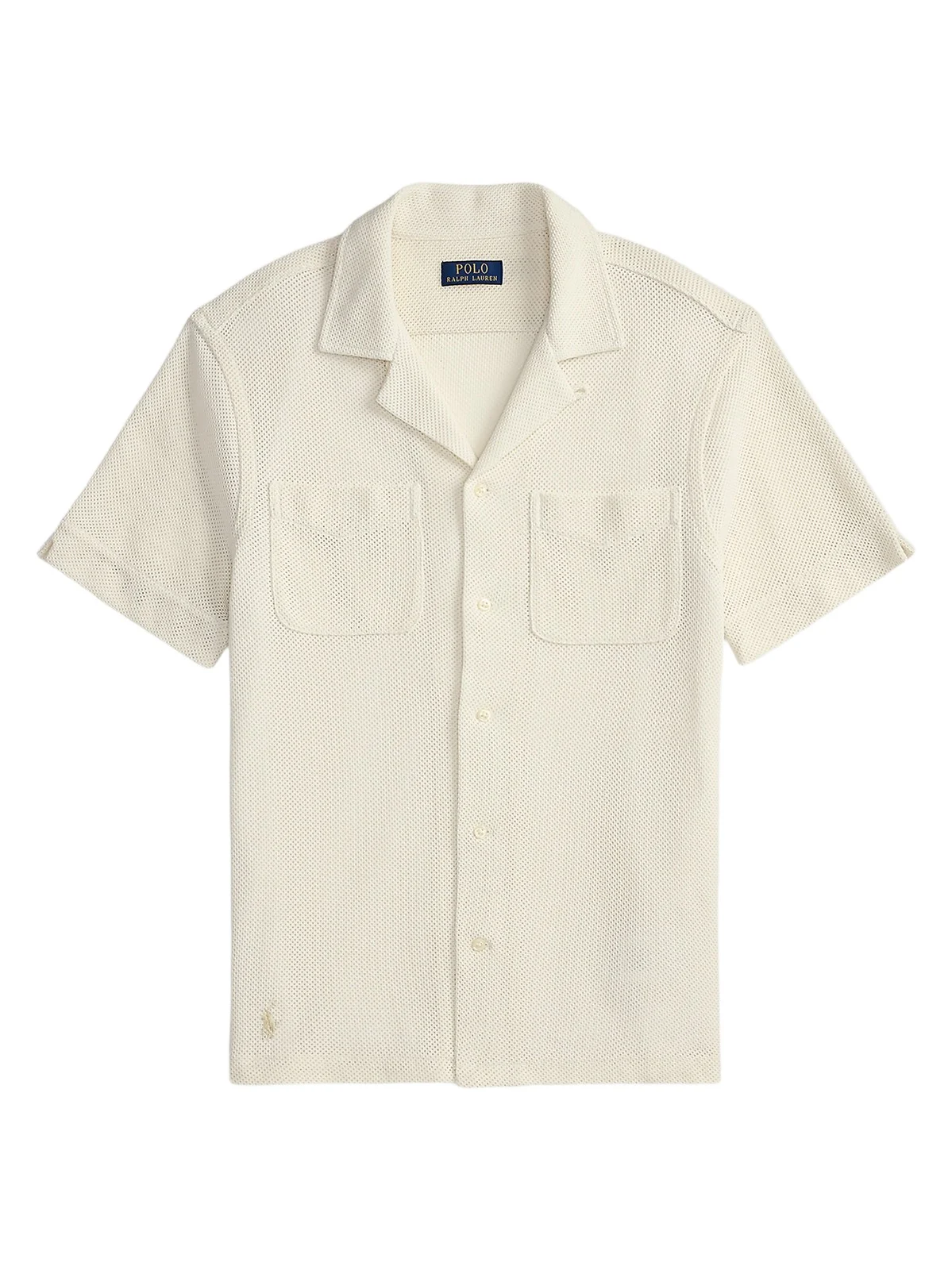 Men's Pointelle Textured Short-Sleeve Shirt Men's Pointelle Textured Short-Sleeve Shirt