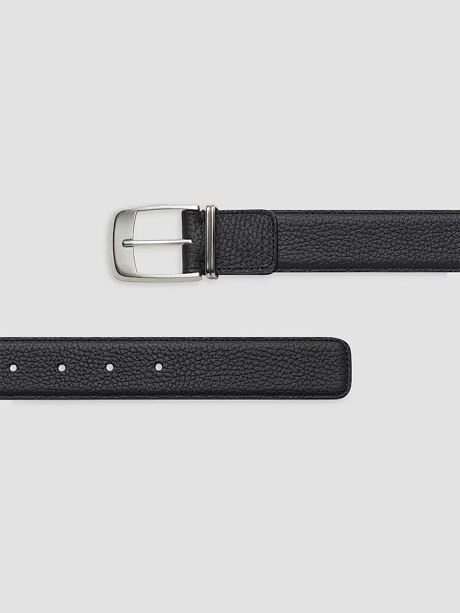 Zegna Men's Leather Belt | Thumbnail 2