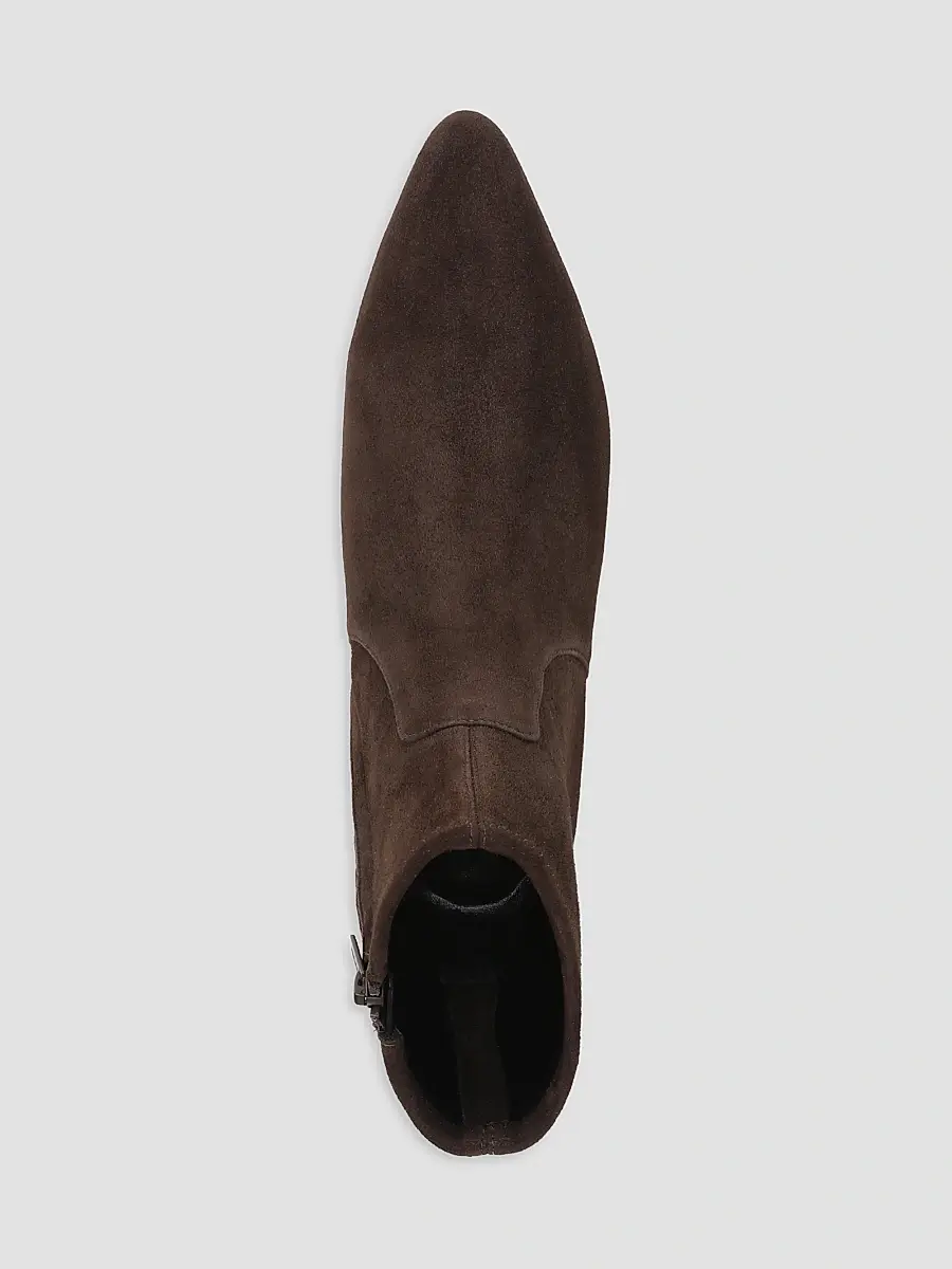 Veronica Beard Women's Glinda 25MM Suede Ankle Boots | Thumbnail 4 Veronica Beard Women's Glinda 25MM Suede Ankle Boots | Thumbnail 4