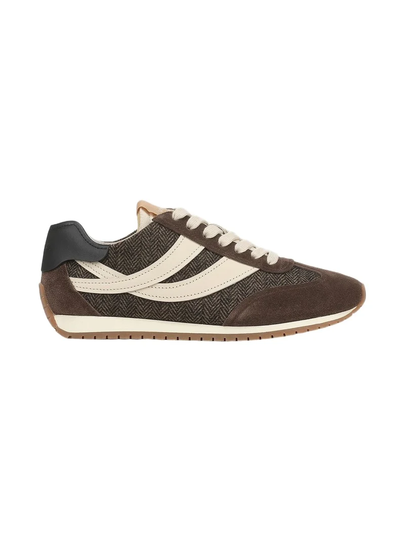 Women's Oasis Runner Leather & Suede Low-Top Sneakers