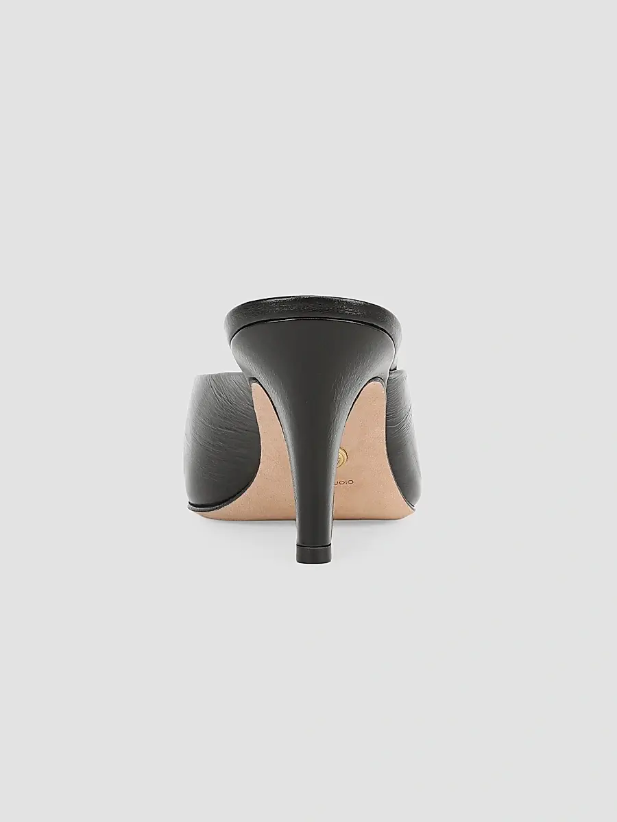 Veronica Beard Women's Rochelle 75MM Cabochon Leather Mules | Thumbnail 3 Veronica Beard Women's Rochelle 75MM Cabochon Leather Mules | Thumbnail 3