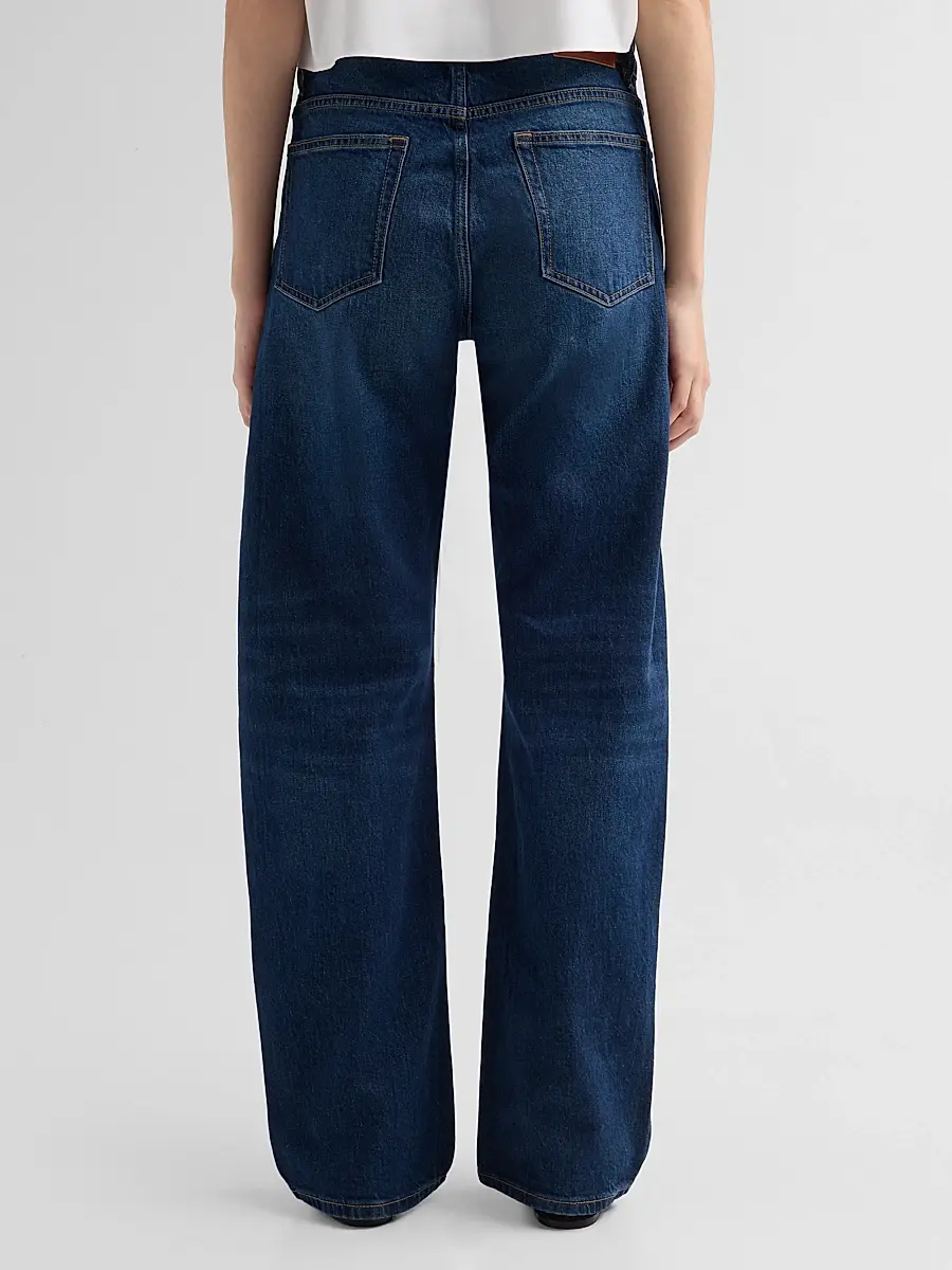 EB Denim Women's A Love Letter To Los Angeles Alida Loose Bowed Jeans | Thumbnail 3 EB Denim Women's A Love Letter To Los Angeles Alida Loose Bowed Jeans | Thumbnail 3