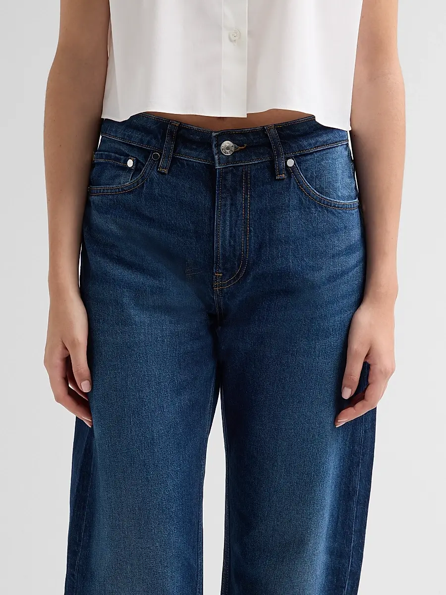 EB Denim Women's A Love Letter To Los Angeles Alida Loose Bowed Jeans | Thumbnail 5 EB Denim Women's A Love Letter To Los Angeles Alida Loose Bowed Jeans | Thumbnail 5