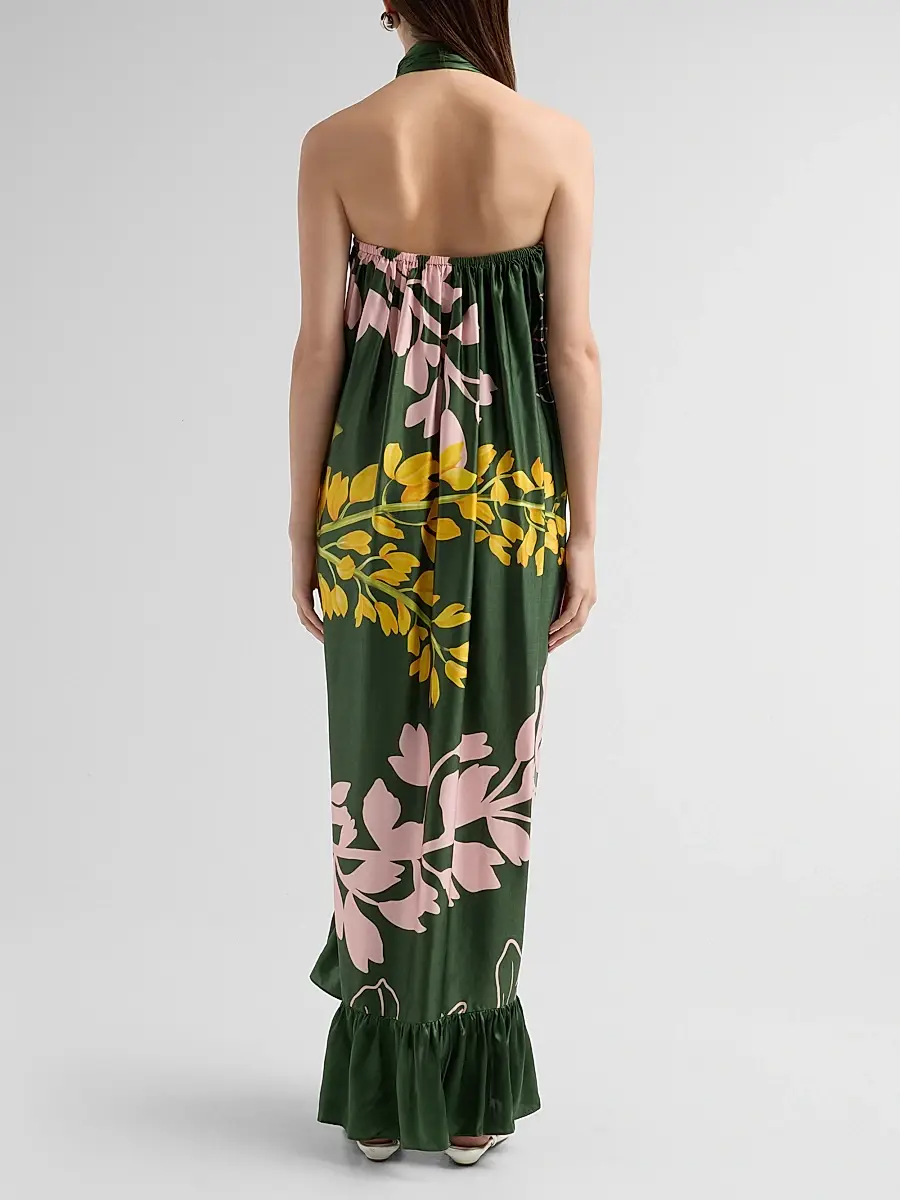 VERANDAH Women's Bejewelled Halterneck Maxi Dress | Thumbnail 3 VERANDAH Women's Bejewelled Halterneck Maxi Dress | Thumbnail 3