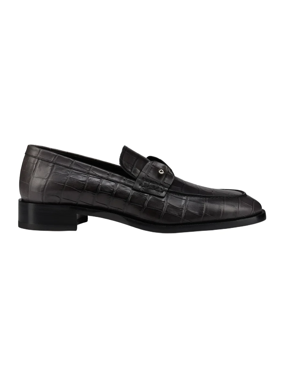 Men's Chambelimoc Patinated Leather Loafers Men's Chambelimoc Patinated Leather Loafers