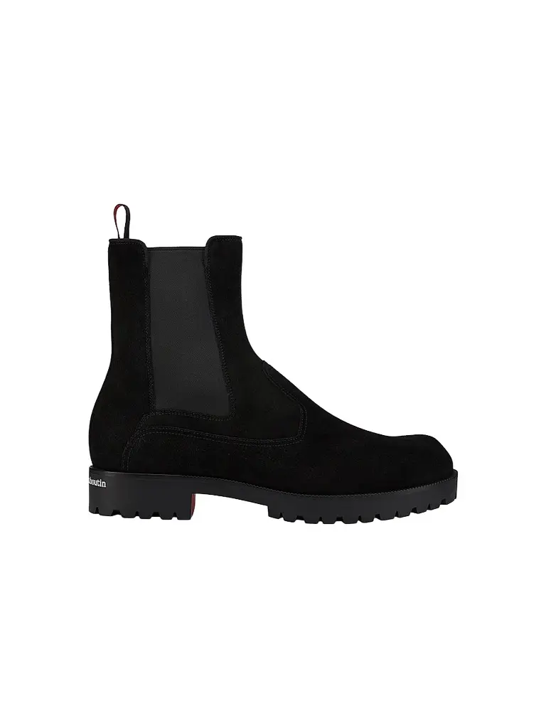 Christian Louboutin Men's Cavernos Boots - Black | Image 1 Christian Louboutin Men's Cavernos Boots - Black | Image 1