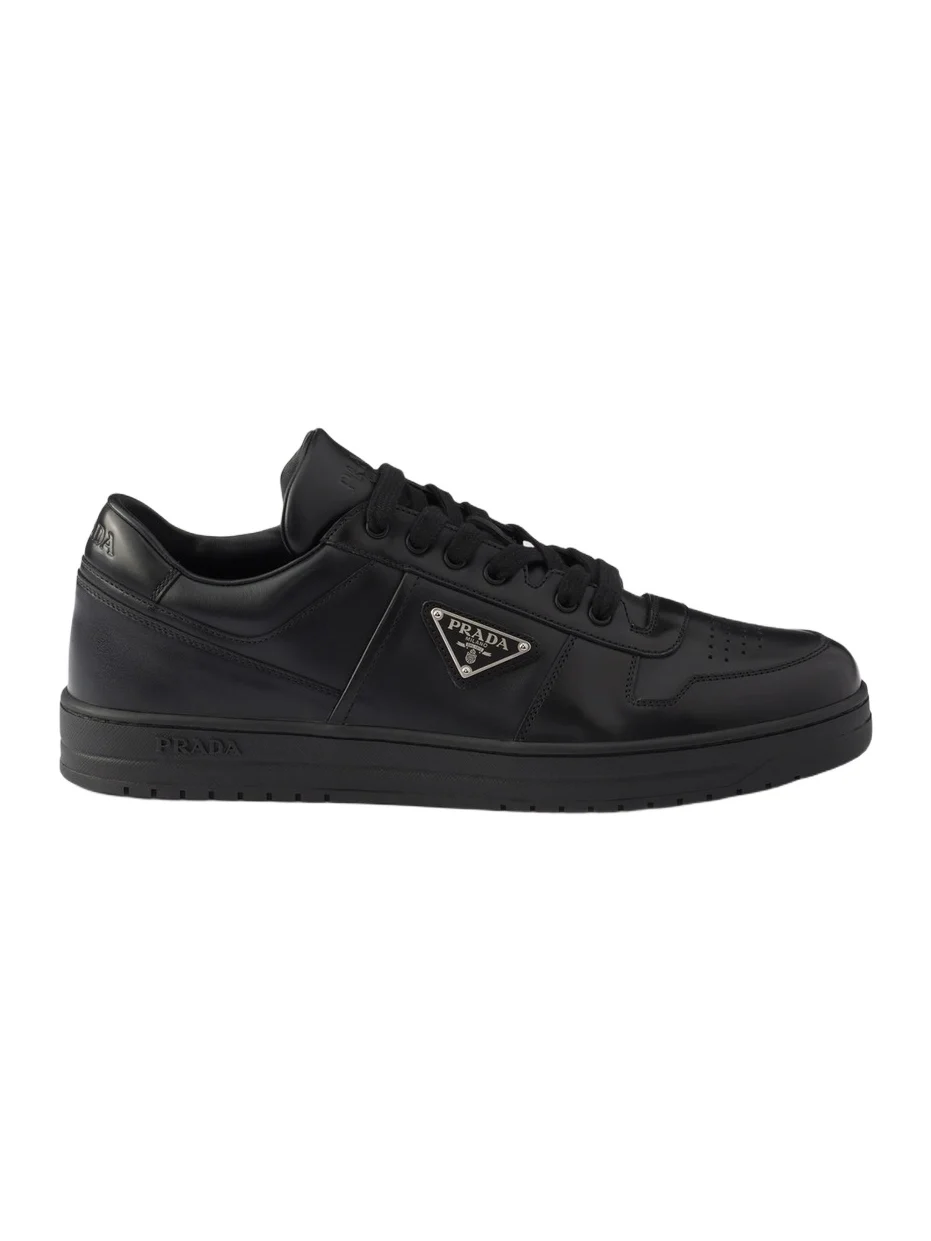 Prada Men's Downtown Leather Sneakers