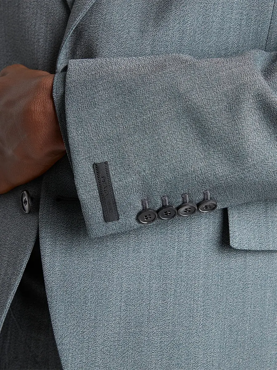 Prada Men's Single-Breasted Wool Jacket | Thumbnail 6