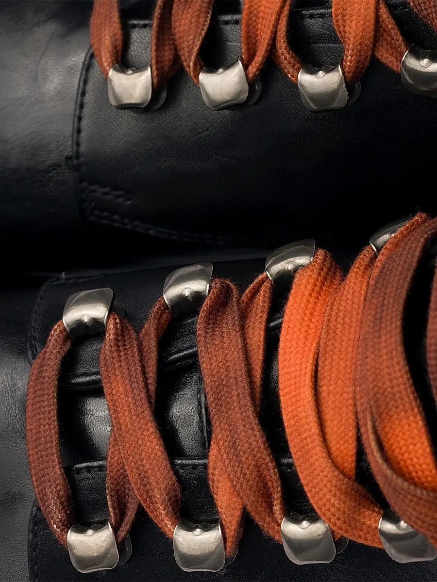 Prada Men's Leather Laced Booties | Thumbnail 5 Prada Men's Leather Laced Booties | Thumbnail 5