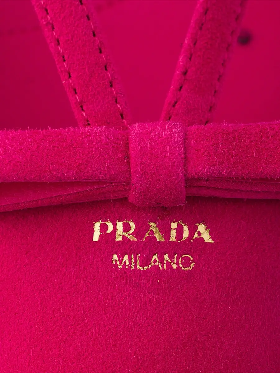 Prada Women's Suede Slingback Pumps | Thumbnail 5 Prada Women's Suede Slingback Pumps | Thumbnail 5