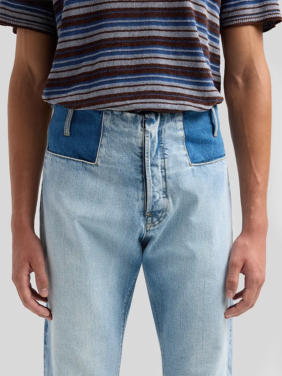 Maison Margiela Men's Waistless Denim Trousers | Thumbnail 5