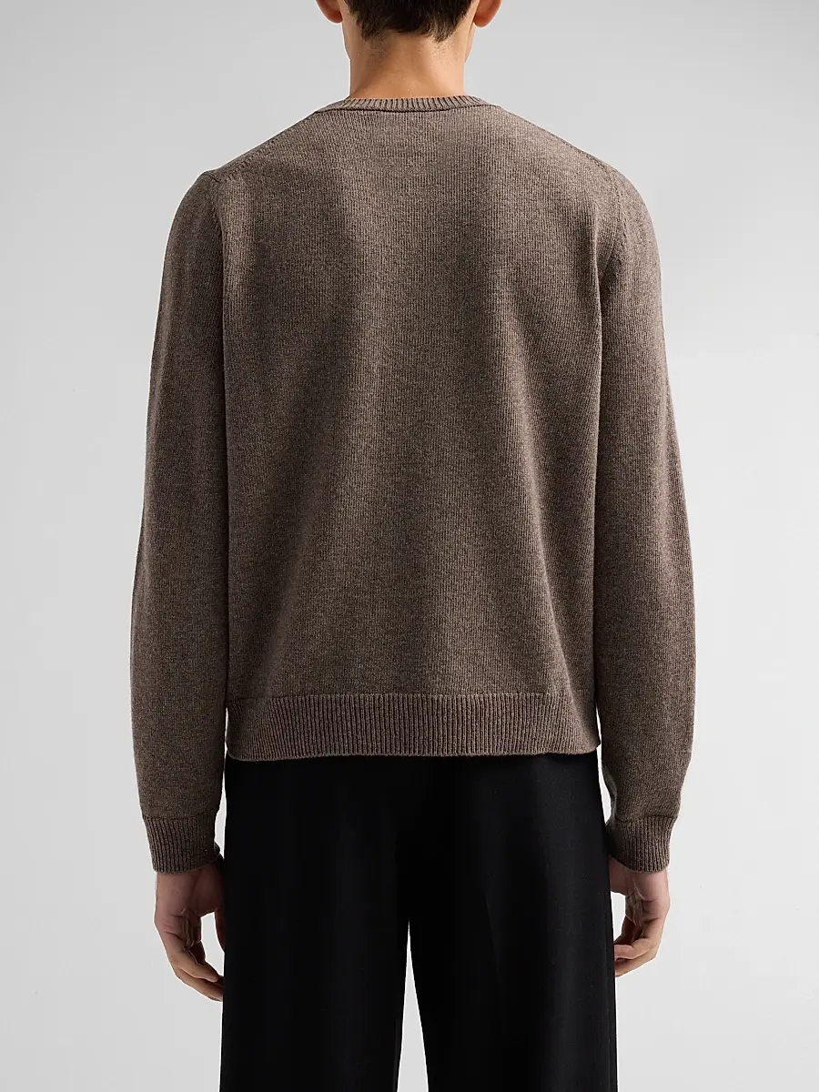 Maison Margiela Men's Fused Knit Crewneck Sweater | Thumbnail 3 Maison Margiela Men's Fused Knit Crewneck Sweater | Thumbnail 3