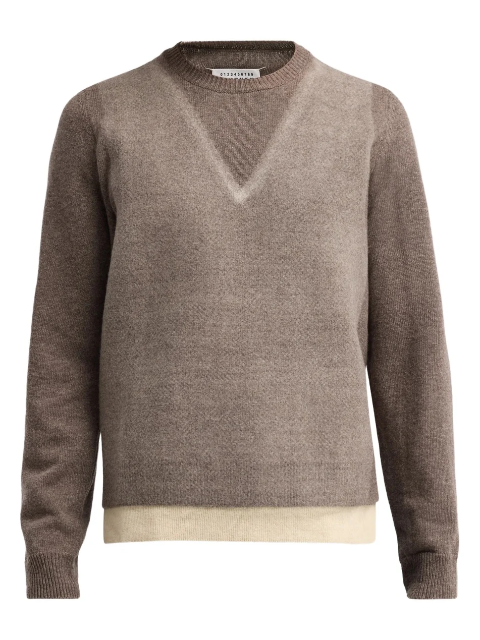 Men's Fused Knit Crewneck Sweater