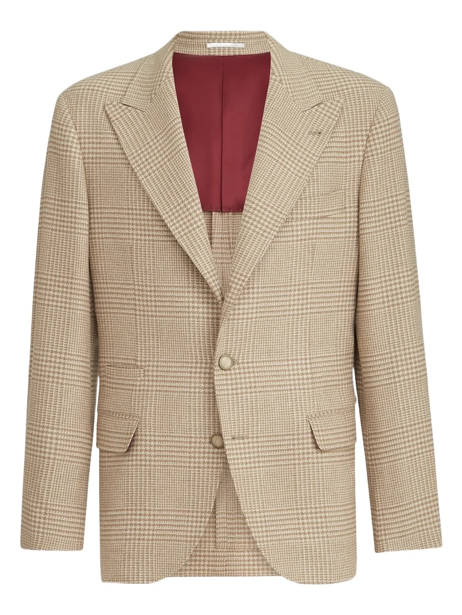 Men's Comfort Wool and Cashmere Flannel Deconstructed Blazer Men's Comfort Wool and Cashmere Flannel Deconstructed Blazer