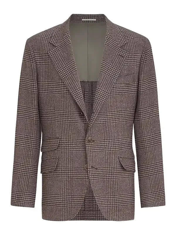 Men's Comfort Wool and Cashmere Flannel Deconstructed Cavallo Blazer Men's Comfort Wool and Cashmere Flannel Deconstructed Cavallo Blazer