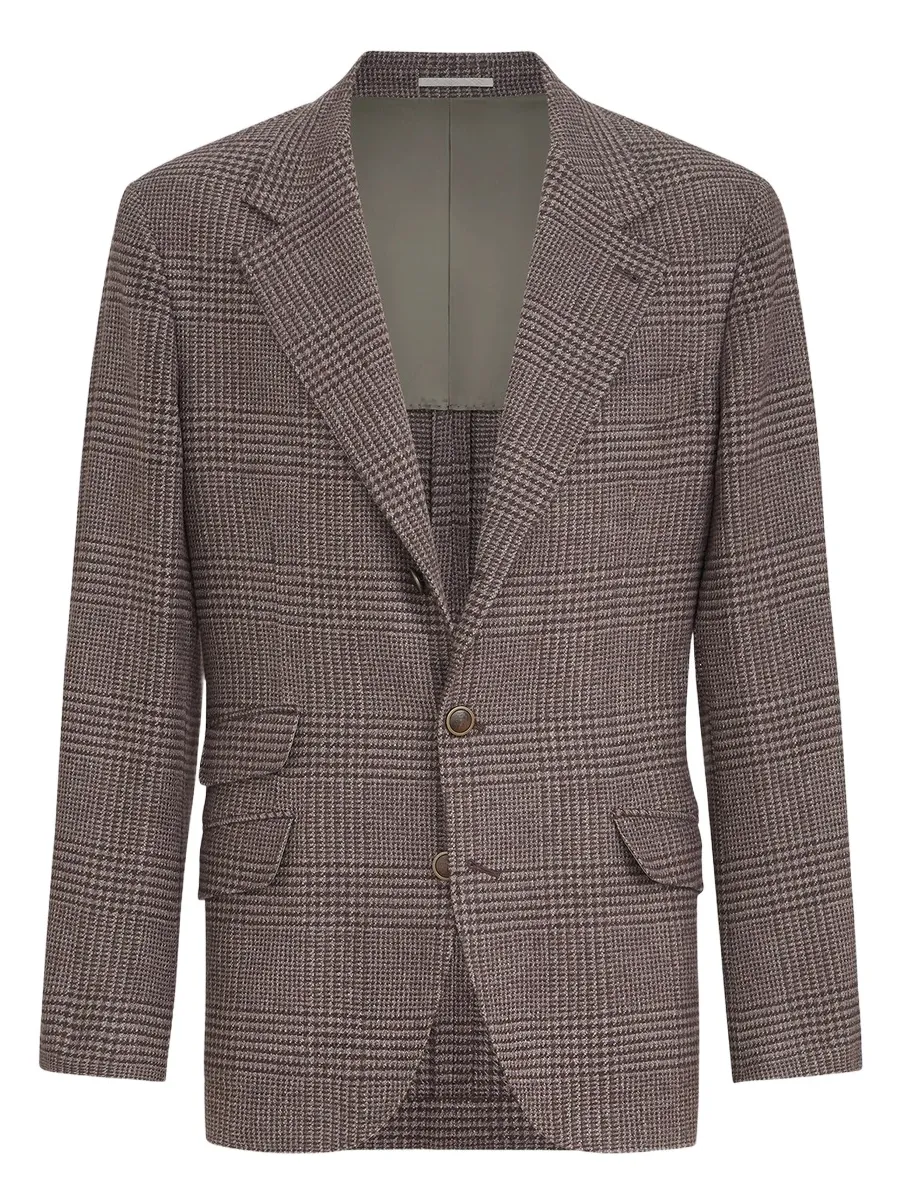 Men's Comfort Wool and Cashmere Flannel Deconstructed Cavallo Blazer Men's Comfort Wool and Cashmere Flannel Deconstructed Cavallo Blazer