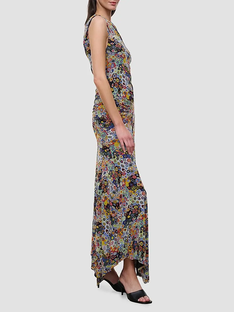 Staud Women's Amaris Asymmetric Maxi Dress | Thumbnail 5 Staud Women's Amaris Asymmetric Maxi Dress | Thumbnail 5