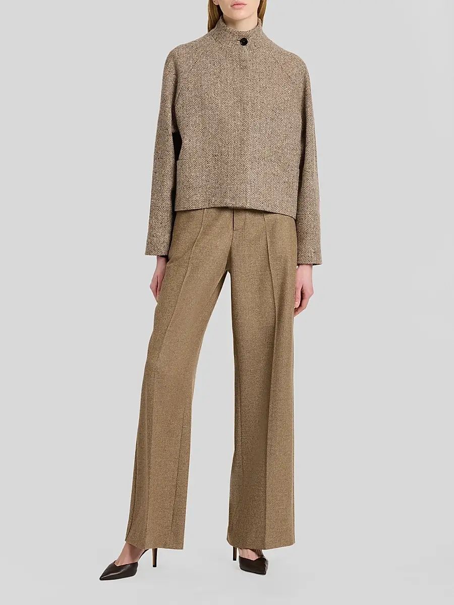 Kiton Women's Cashmere-Wool Short Jacket | Thumbnail 2 Kiton Women's Cashmere-Wool Short Jacket | Thumbnail 2