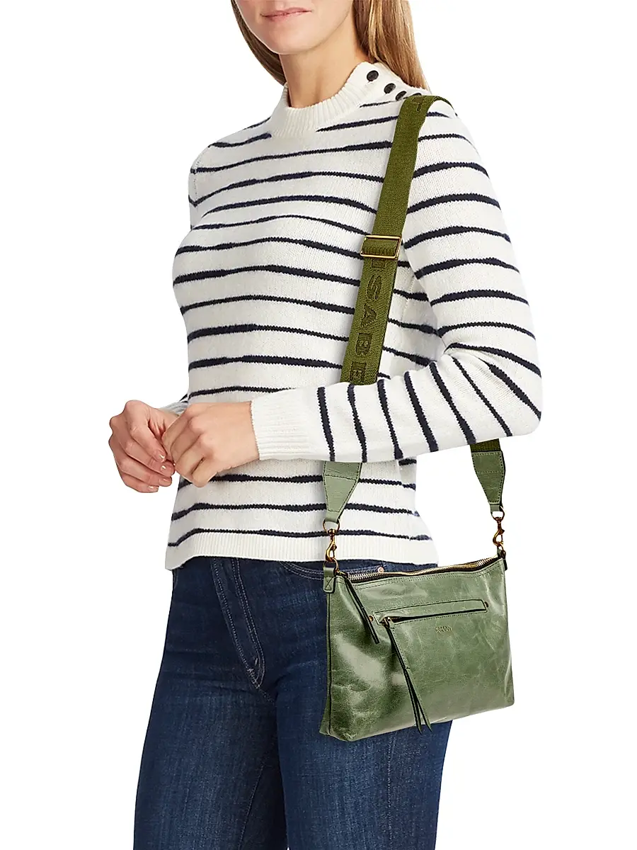 Isabel Marant Women's Nessah Leather Shoulder Bag | Thumbnail 3 Isabel Marant Women's Nessah Leather Shoulder Bag | Thumbnail 3