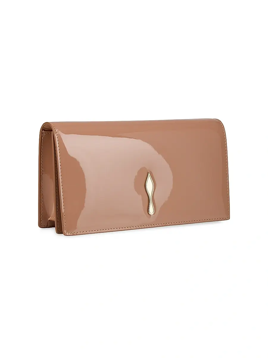 Christian Louboutin Women's Bettina Patent Leather Clutch | Thumbnail 2 Christian Louboutin Women's Bettina Patent Leather Clutch | Thumbnail 2