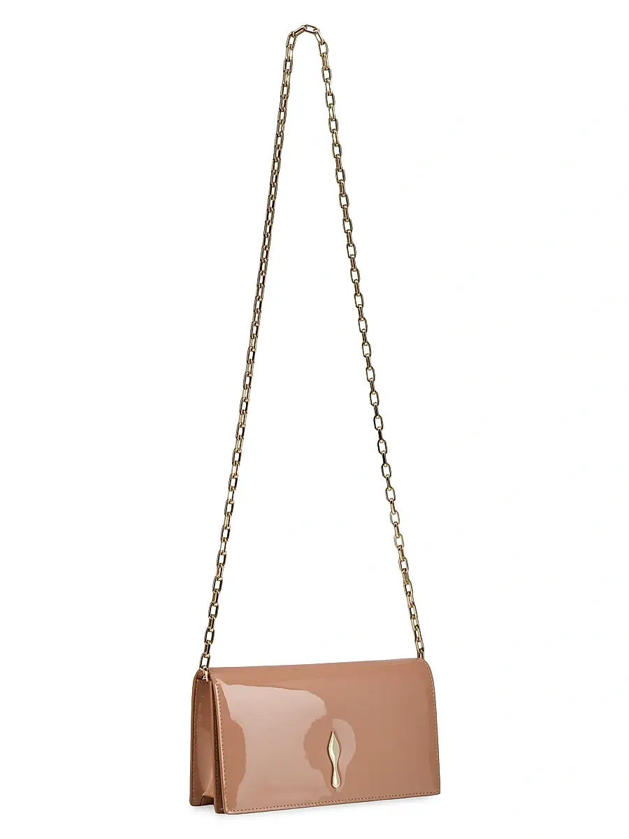 Christian Louboutin Women's Bettina Patent Leather Clutch | Thumbnail 3 Christian Louboutin Women's Bettina Patent Leather Clutch | Thumbnail 3