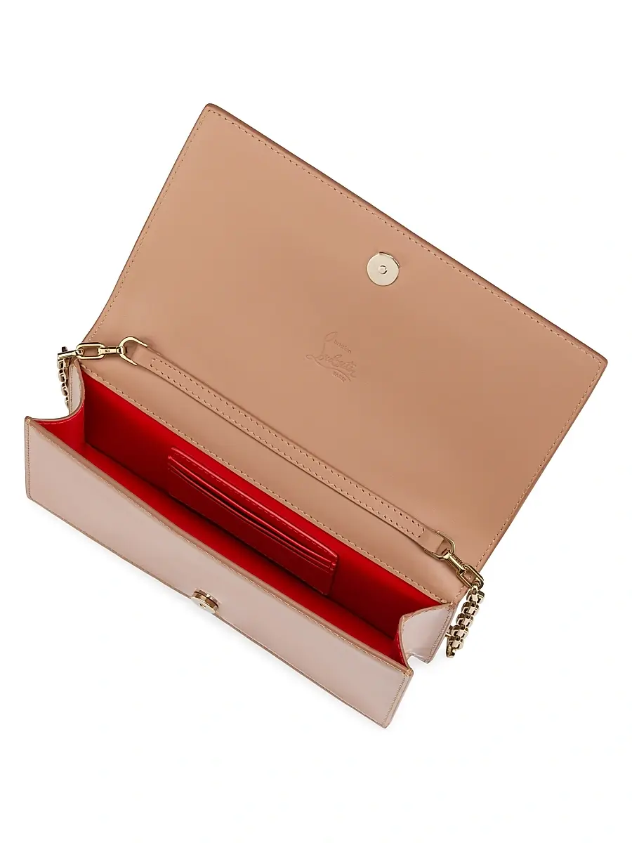Christian Louboutin Women's Bettina Patent Leather Clutch | Thumbnail 4 Christian Louboutin Women's Bettina Patent Leather Clutch | Thumbnail 4
