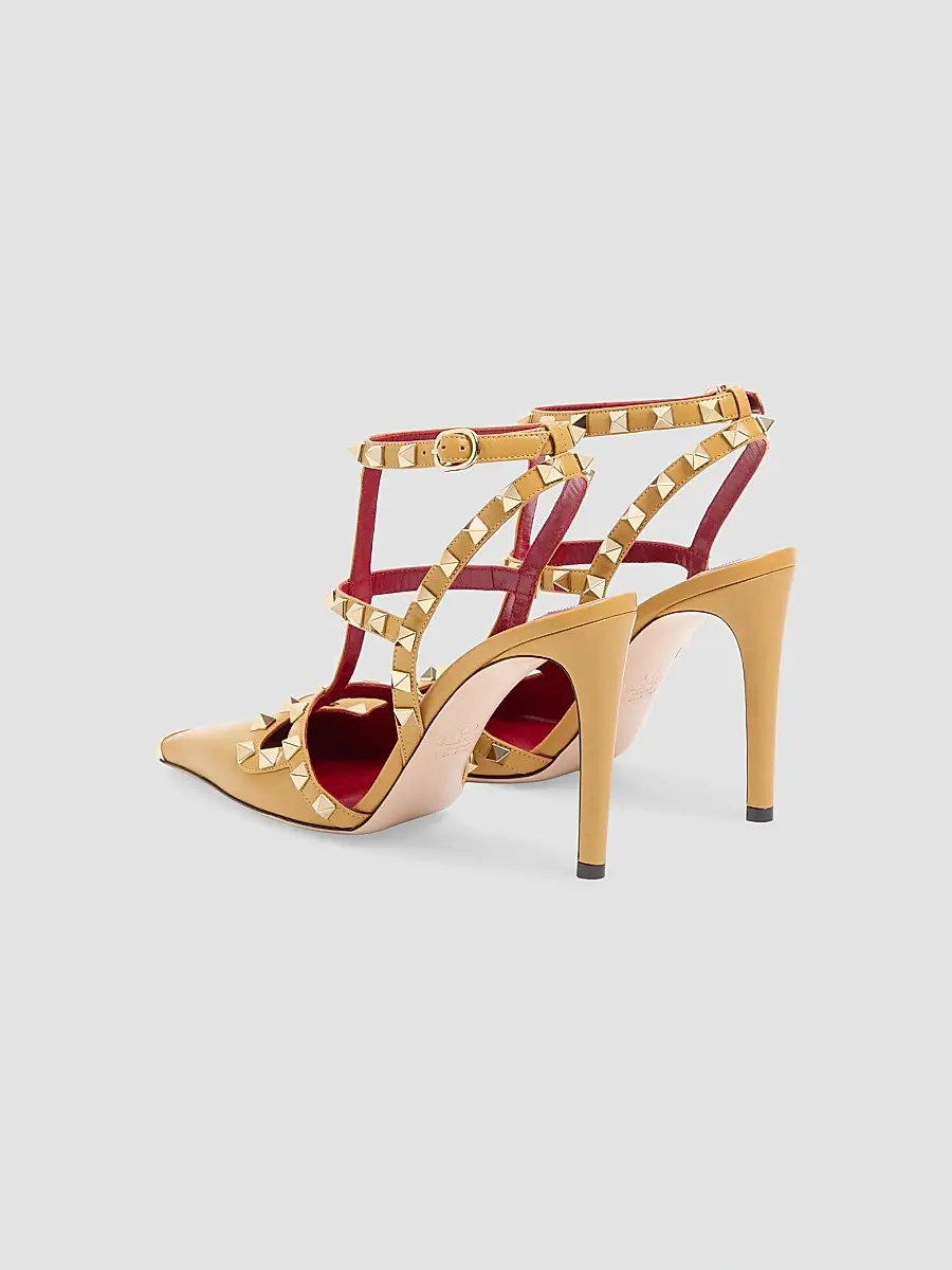 Valentino Women's Rockstud Kidskin 100MM Pumps | Thumbnail 3 Valentino Women's Rockstud Kidskin 100MM Pumps | Thumbnail 3