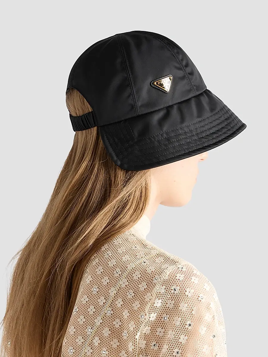 Prada Women's Nylon Hat | Thumbnail 4 Prada Women's Nylon Hat | Thumbnail 4