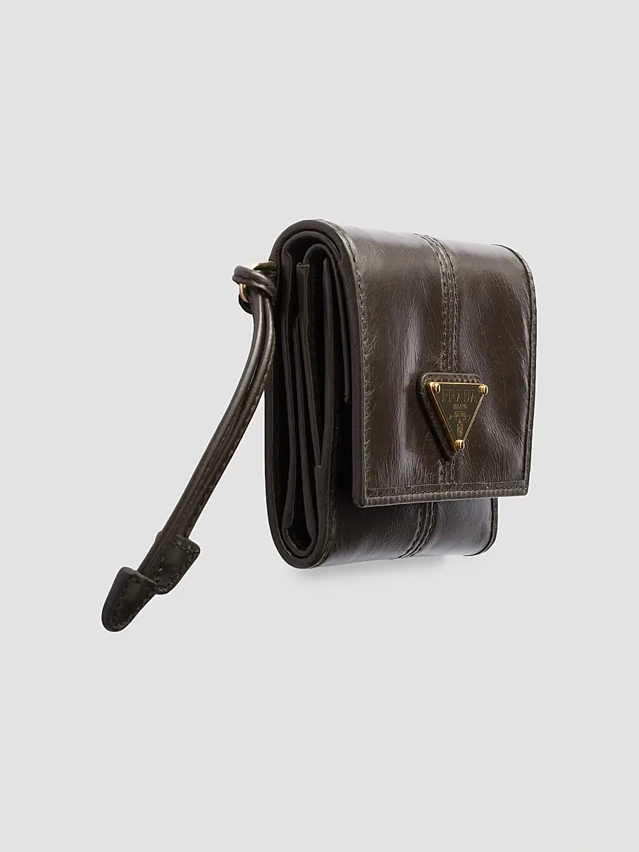 Prada Women's Small Leather Wallet | Thumbnail 4 Prada Women's Small Leather Wallet | Thumbnail 4
