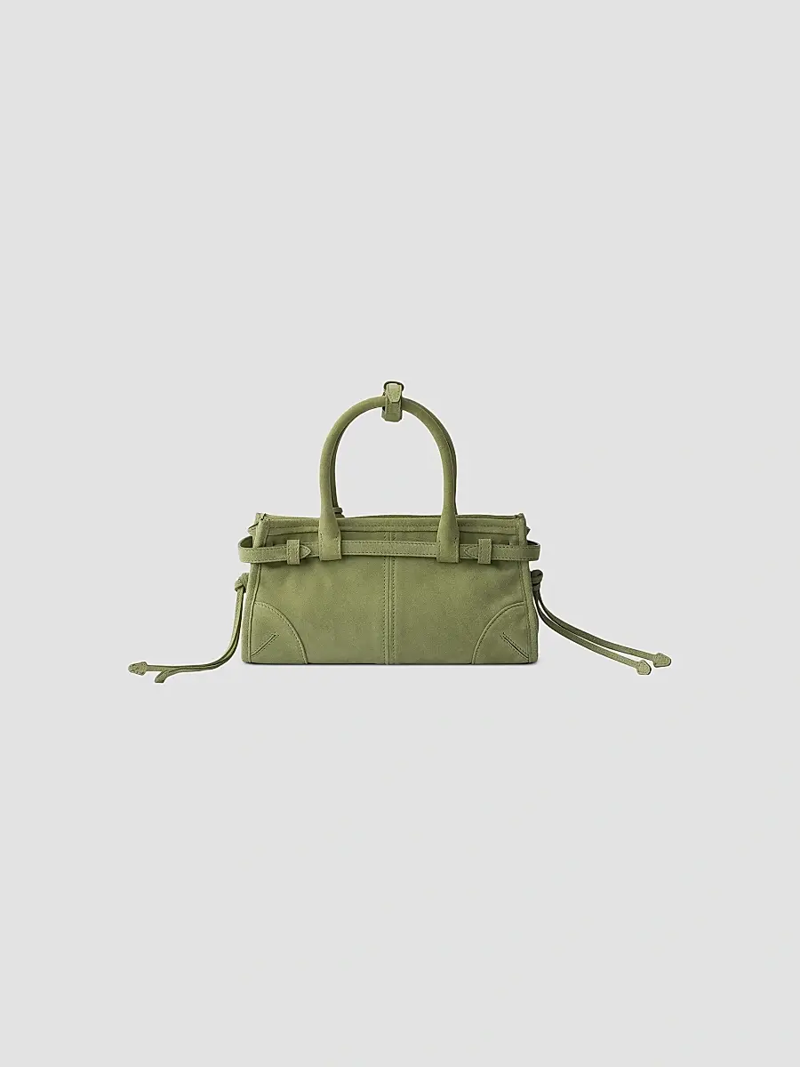 Prada Women's Bonnie Suede Top Handle Bag | Thumbnail 5 Prada Women's Bonnie Suede Top Handle Bag | Thumbnail 5
