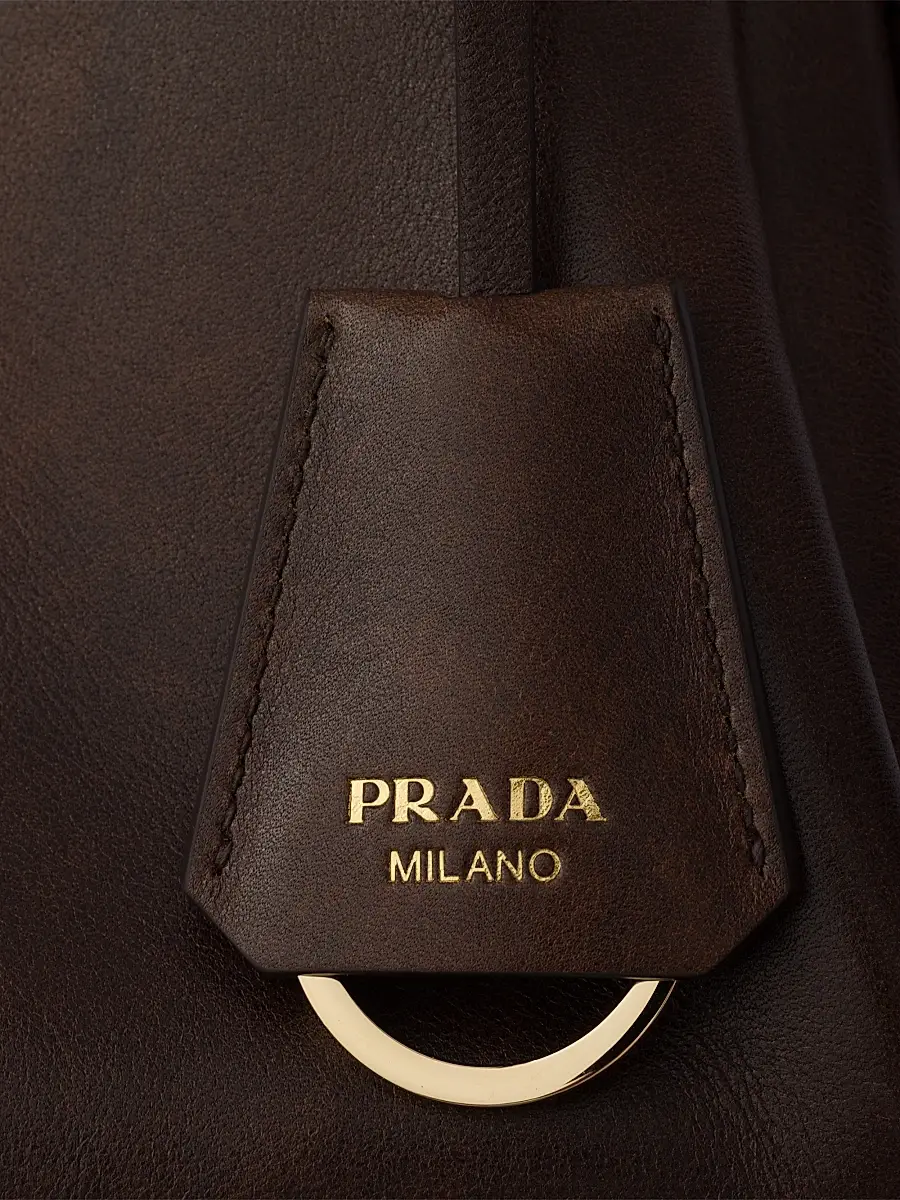 Prada Women's Aimée Medium Leather Shoulder Bag | Thumbnail 6 Prada Women's Aimée Medium Leather Shoulder Bag | Thumbnail 6