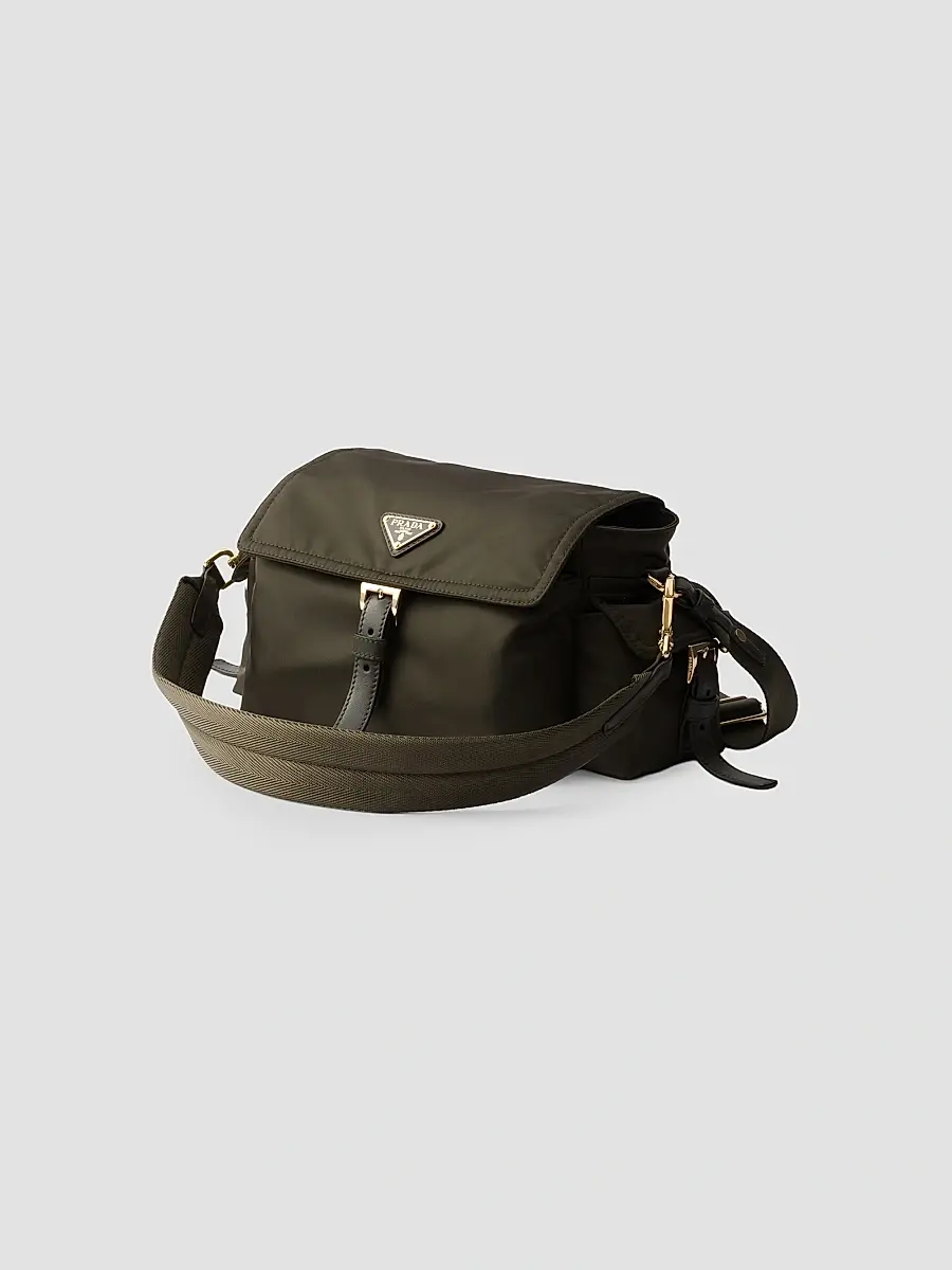 Prada Women's Medium Explore Re-Nylon Shoulder Bag | Thumbnail 2 Prada Women's Medium Explore Re-Nylon Shoulder Bag | Thumbnail 2