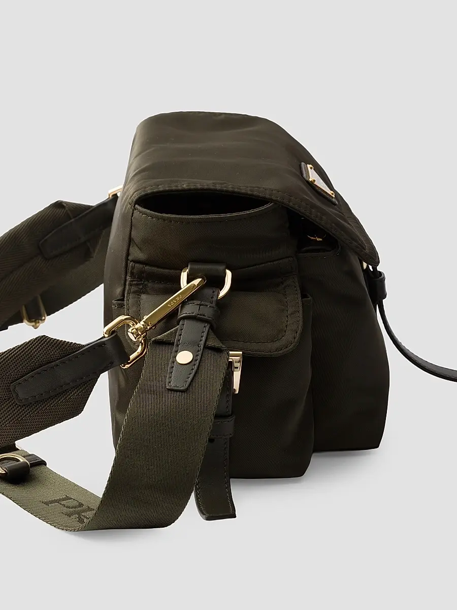 Prada Women's Medium Explore Re-Nylon Shoulder Bag | Thumbnail 4 Prada Women's Medium Explore Re-Nylon Shoulder Bag | Thumbnail 4
