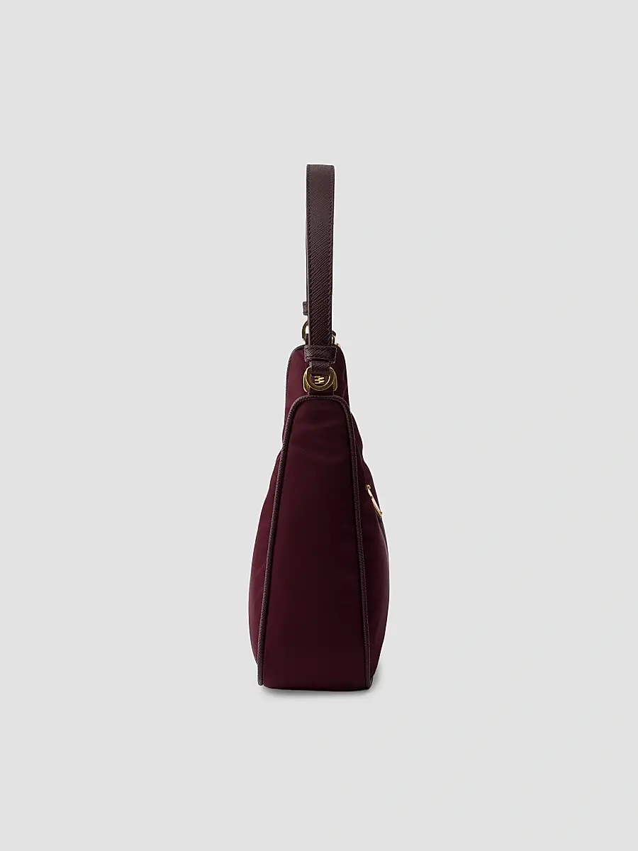 Prada Women's Re-Edition 2005 Nylon and Saffiano Mini Shoulder Bag | Thumbnail 5 Prada Women's Re-Edition 2005 Nylon and Saffiano Mini Shoulder Bag | Thumbnail 5