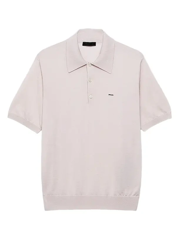 Men's Superfine Wool Polo Shirt