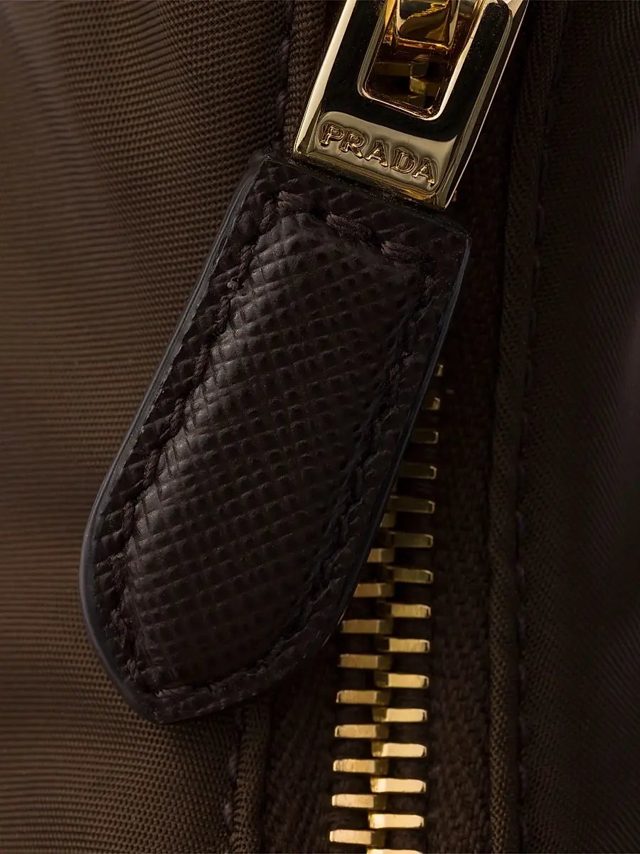 Prada Women's Re-Edition 2005 Nylon and Saffiano Mini Shoulder Bag | Thumbnail 5 Prada Women's Re-Edition 2005 Nylon and Saffiano Mini Shoulder Bag | Thumbnail 5