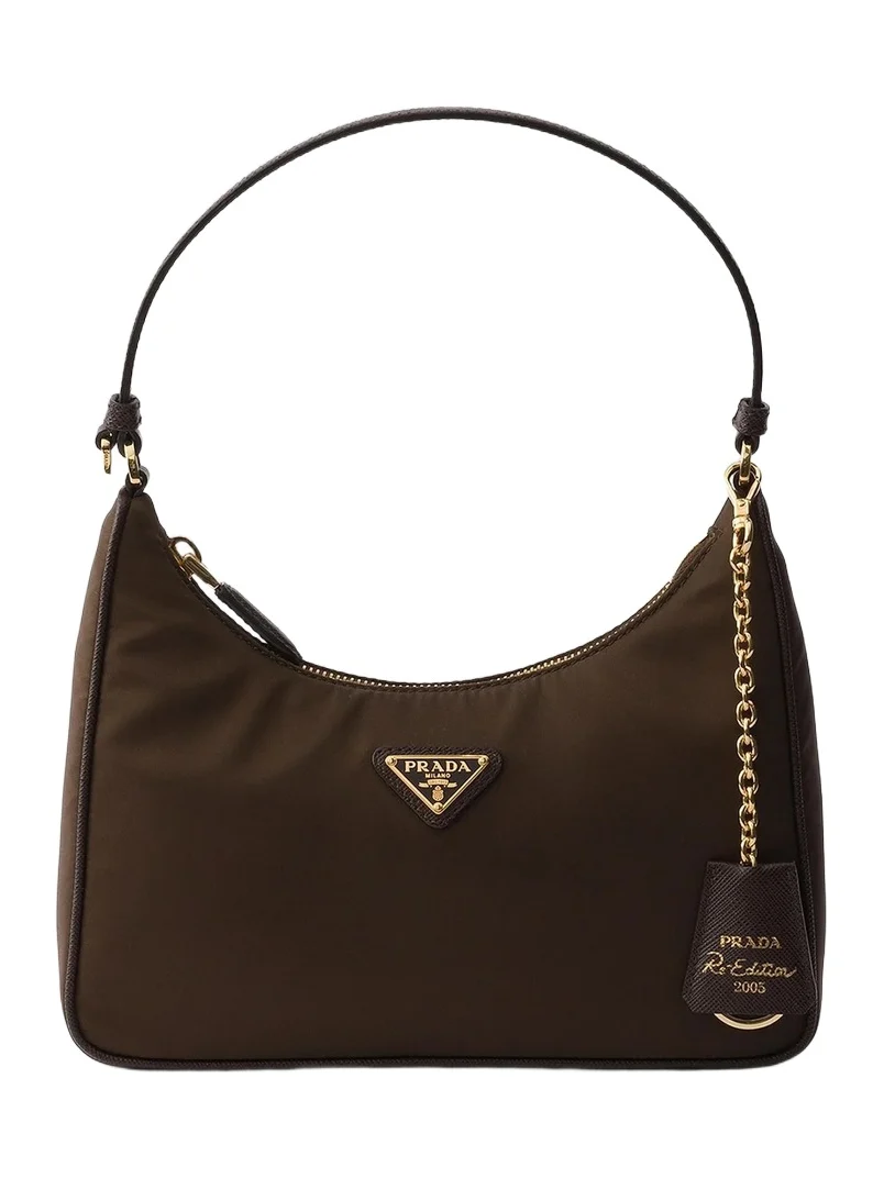 Prada Women's Re-Edition 2005 Nylon and Saffiano Mini Shoulder Bag