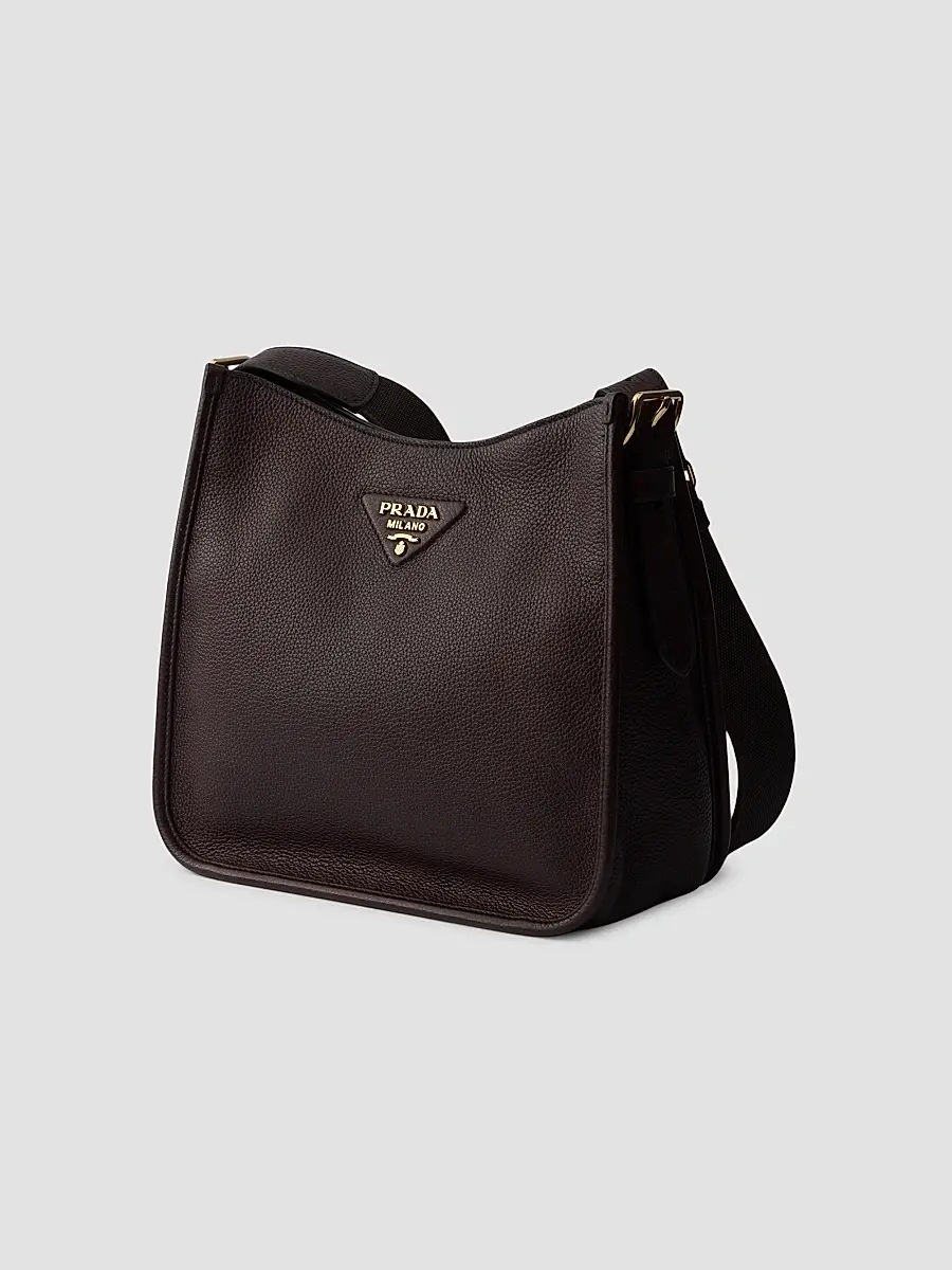 Prada Women's Medium Leather Shoulder Bag | Thumbnail 2 Prada Women's Medium Leather Shoulder Bag | Thumbnail 2