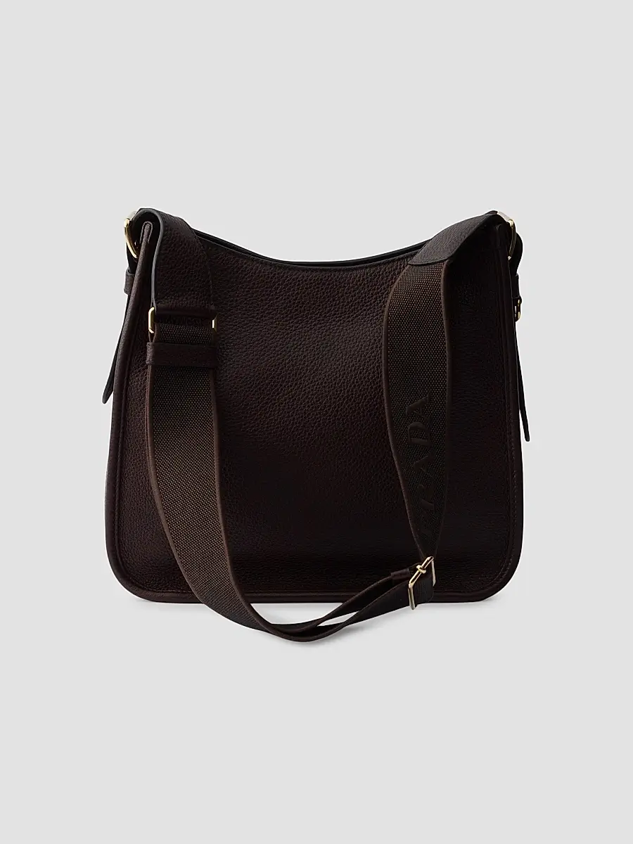 Prada Women's Medium Leather Shoulder Bag | Thumbnail 3 Prada Women's Medium Leather Shoulder Bag | Thumbnail 3