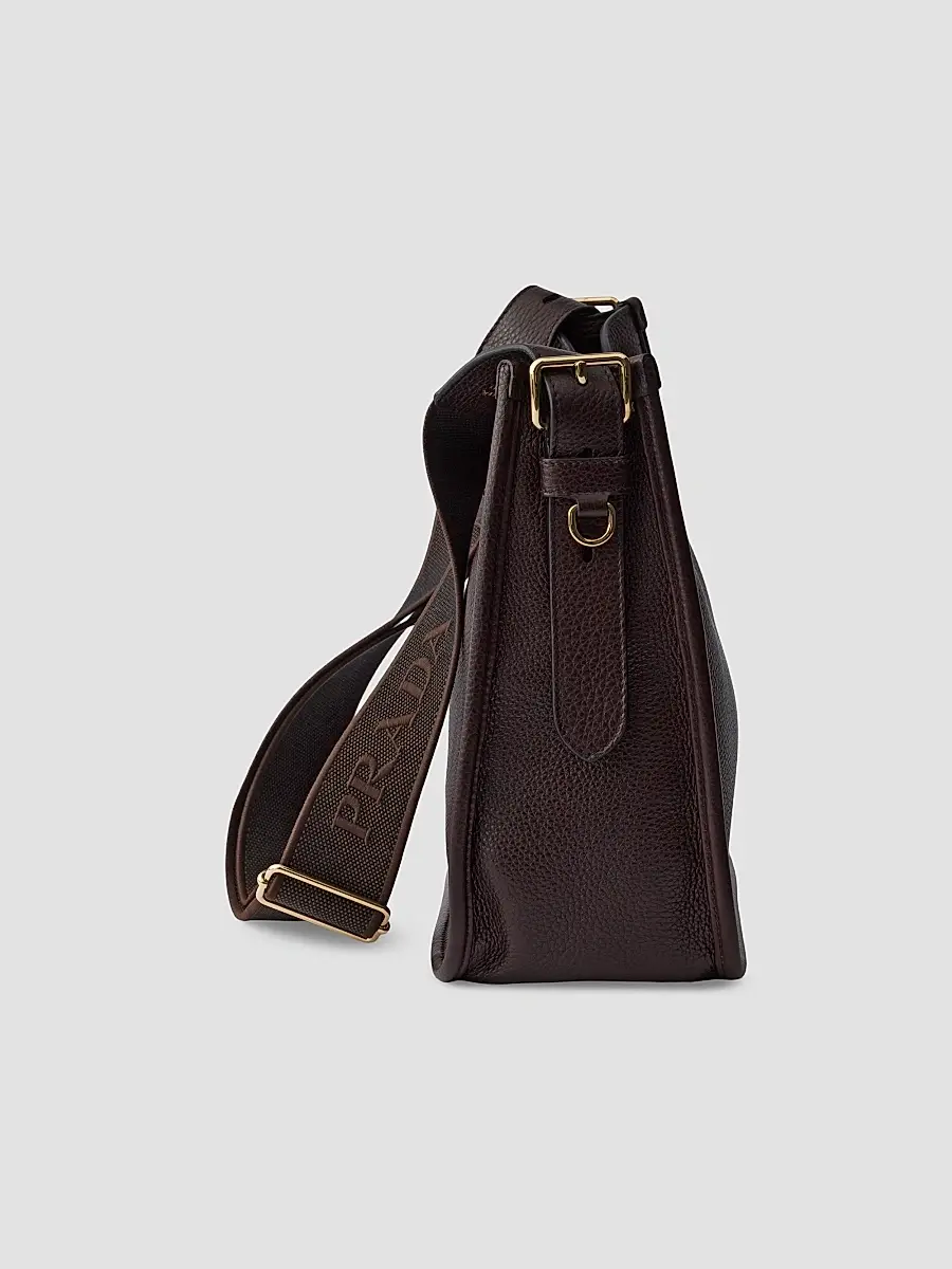 Prada Women's Medium Leather Shoulder Bag | Thumbnail 4 Prada Women's Medium Leather Shoulder Bag | Thumbnail 4