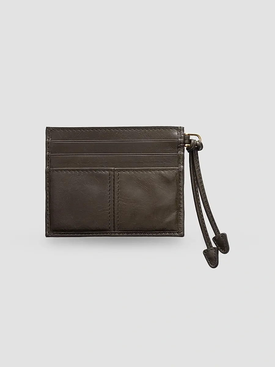 Prada Women's Leather Card Holder | Thumbnail 2 Prada Women's Leather Card Holder | Thumbnail 2