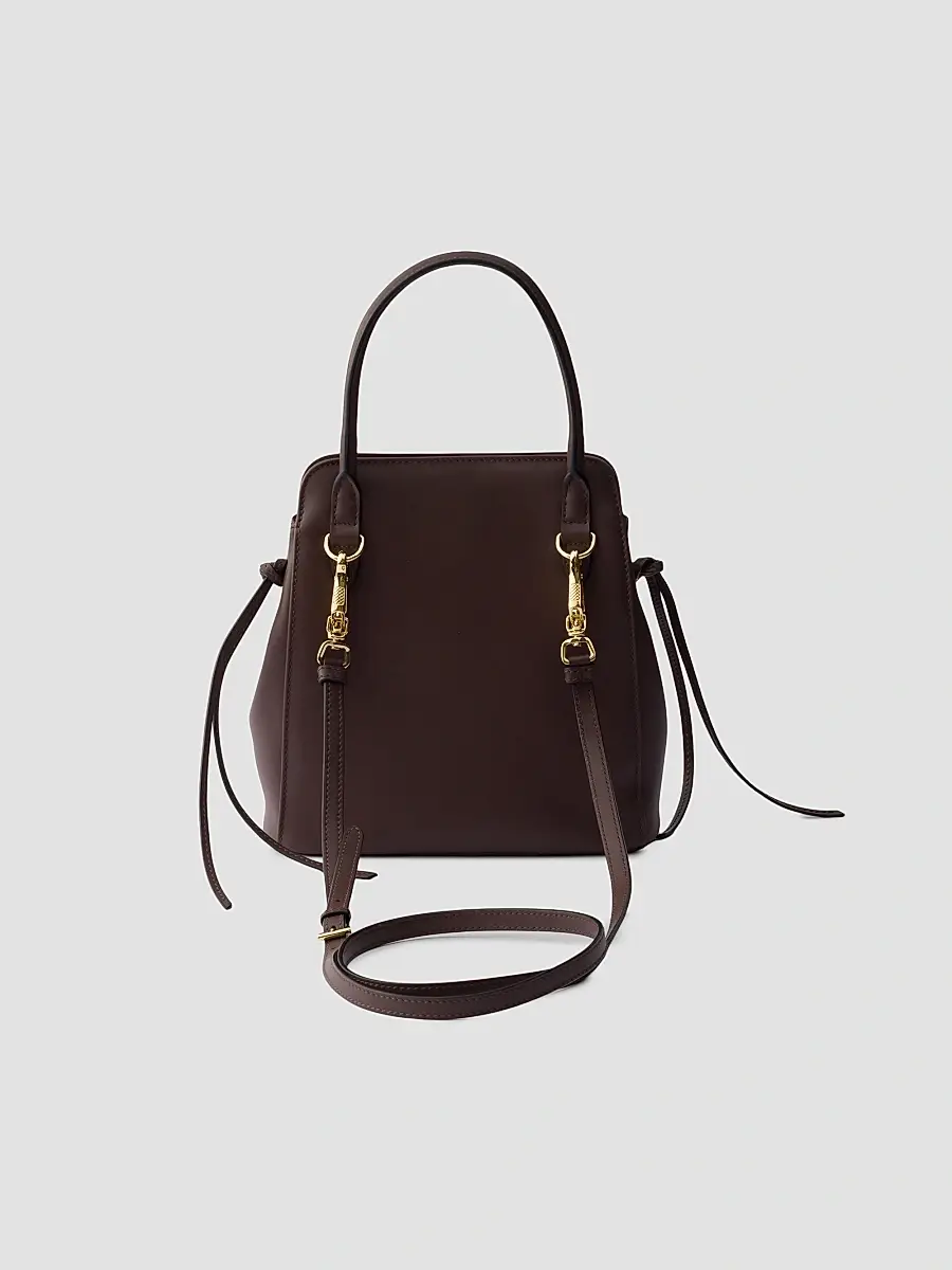 Prada Women's Carry Mini Leather Top Handle Bag | Thumbnail 3 Prada Women's Carry Mini Leather Top Handle Bag | Thumbnail 3